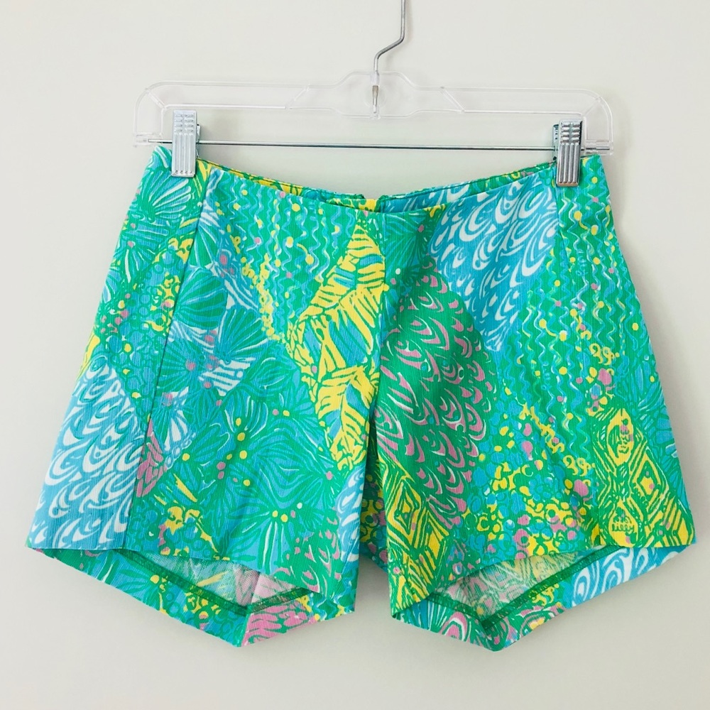 Lilly Pulitzer Zipper Shorts